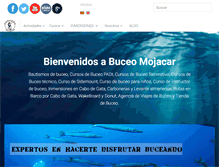 Tablet Screenshot of buceomojacar.com